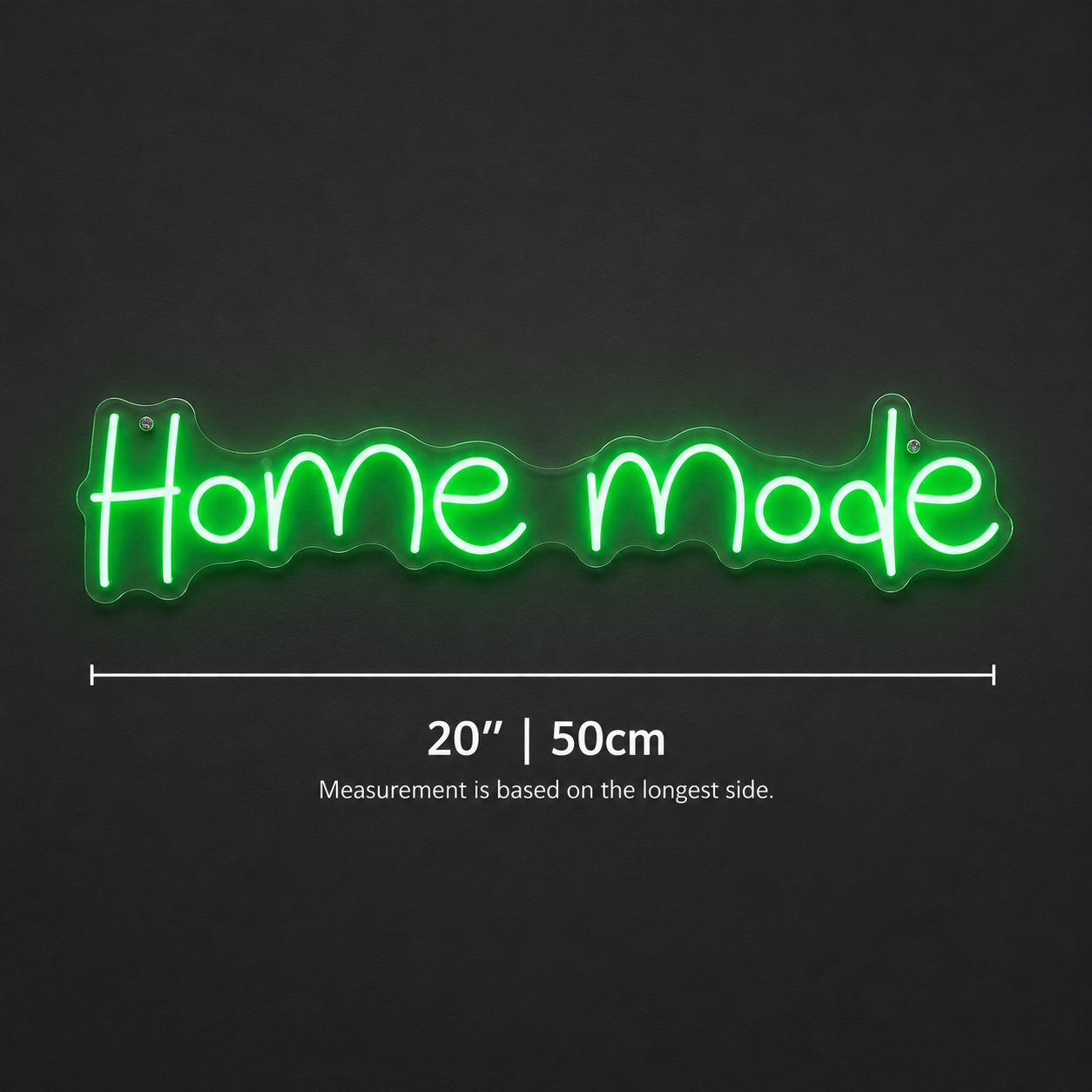 Home Mode Wall Decor LED Neon Sign - 04 Size Image