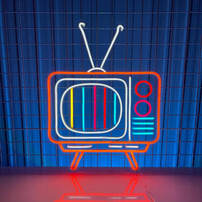 Home Office And Social Events With Colorful Television Led Neon Sign | Shineneon