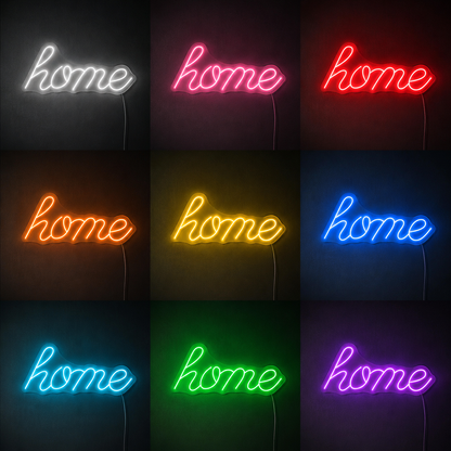 Home Room Decor LED Neon Sign - 05 Color Grid