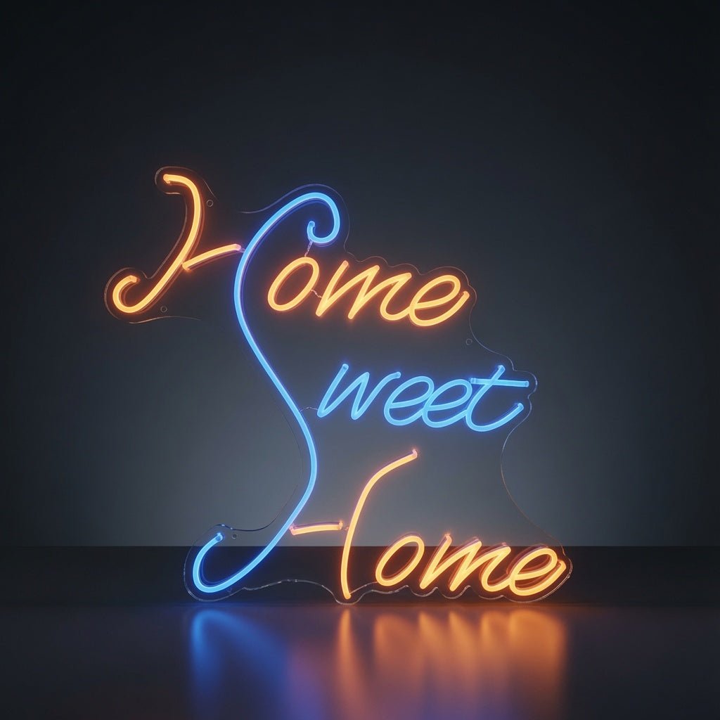 Home Sweet Home Handwritten LED Neon Sign - Shineneon