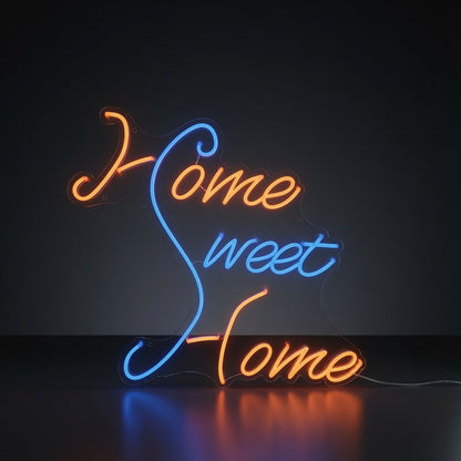 Home Sweet Home Handwritten LED Neon Sign - Shineneon