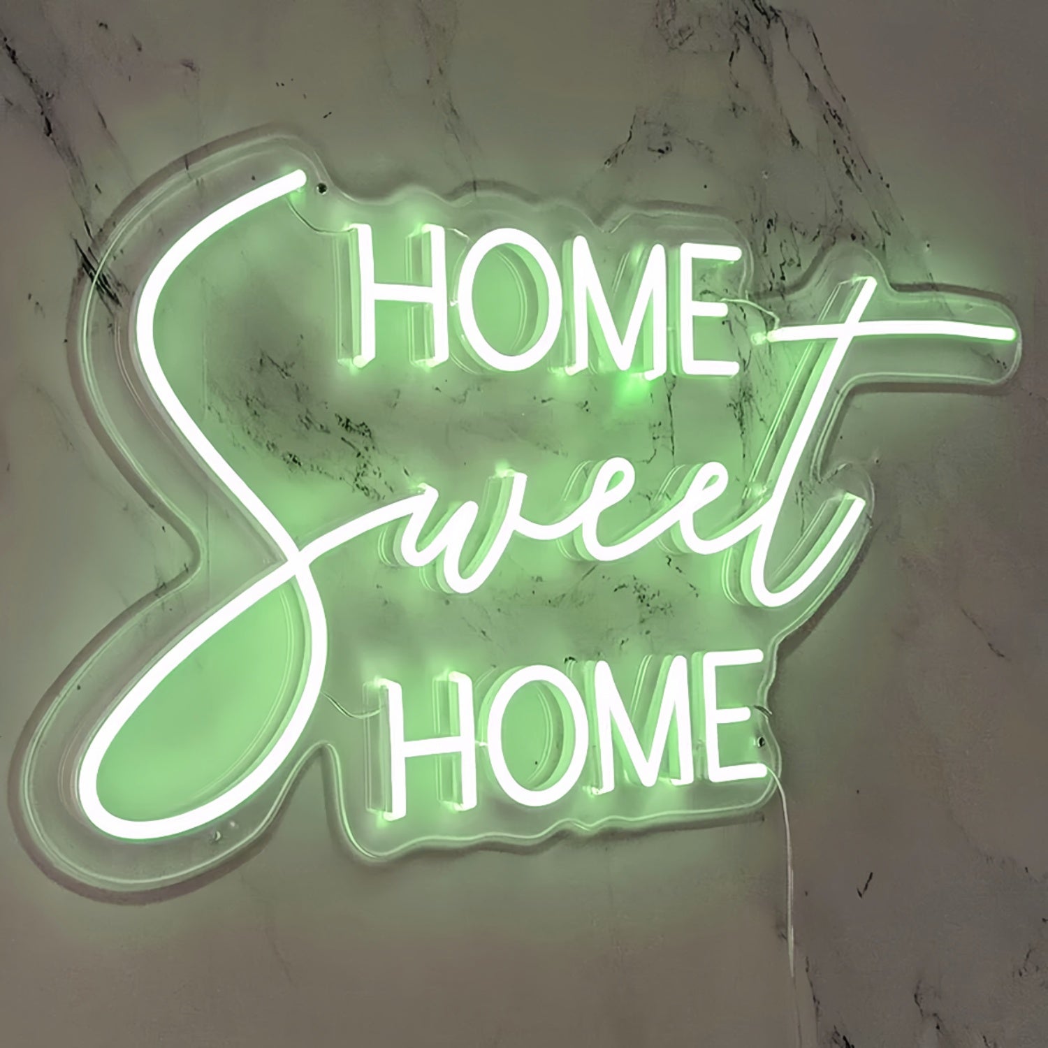Home Sweet Home Led Neon Sign Abode With Comfort And Charm - Shineneon