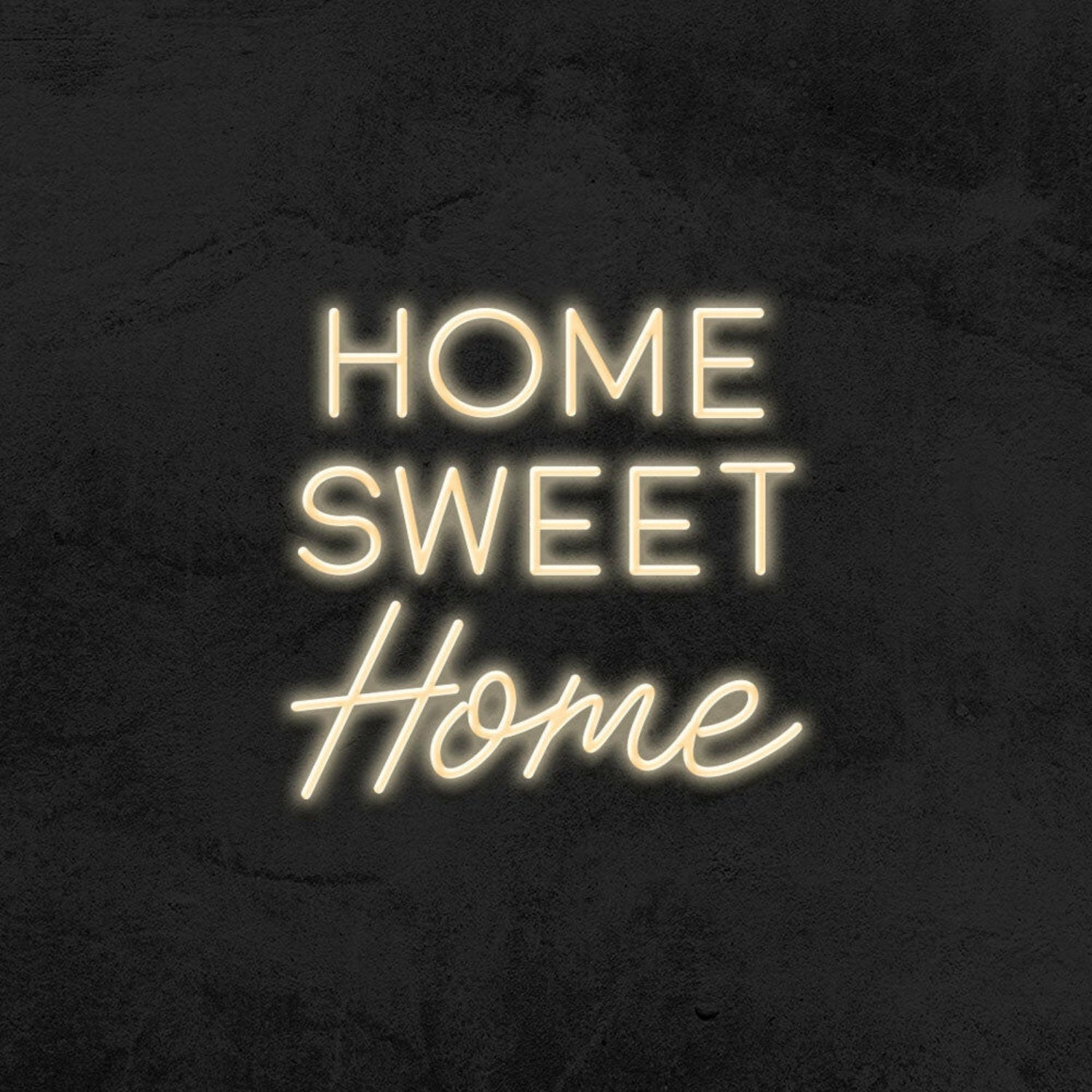 Home Sweet Home Led Neon Sign For Wall Decor | Shineneon