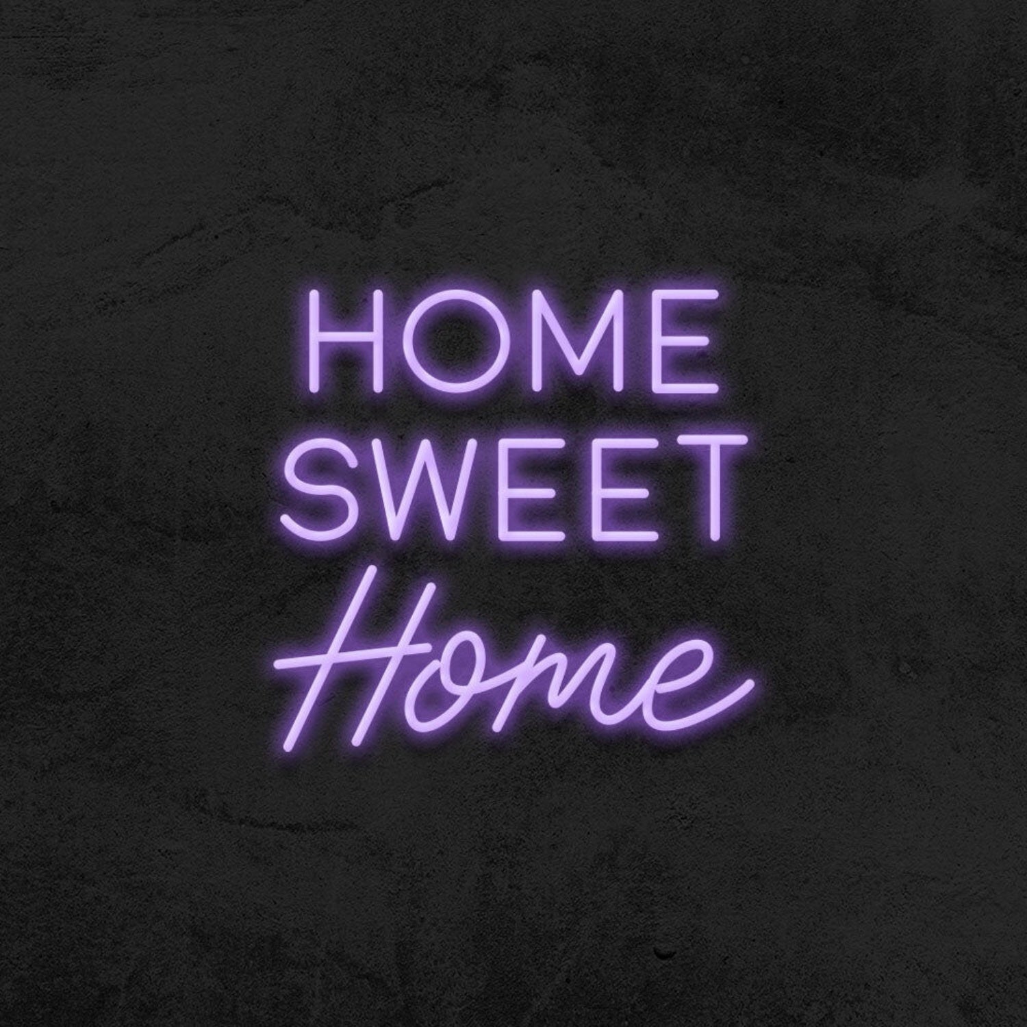 Home Sweet Home Led Neon Sign For Wall Decor - Shineneon