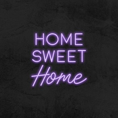 Home Sweet Home Led Neon Sign For Wall Decor - Shineneon