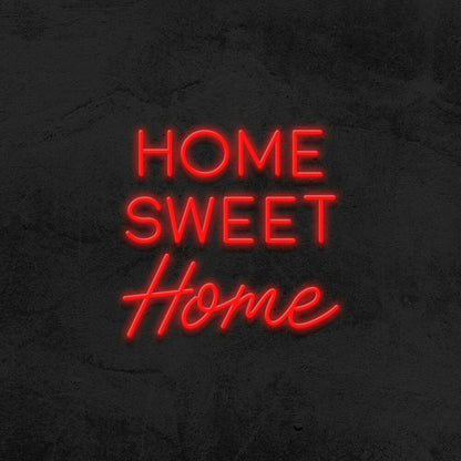 Home Sweet Home Led Neon Sign For Wall Decor - Shineneon