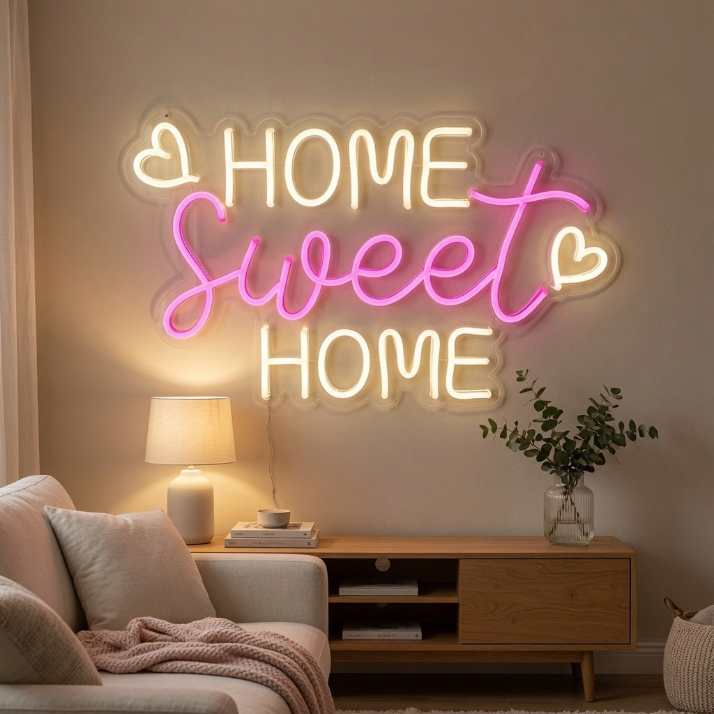 Home Sweet Home LED Neon Sign Home Decor - Shineneon