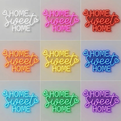 Home Sweet Home LED Neon Sign Home Decor - Shineneon