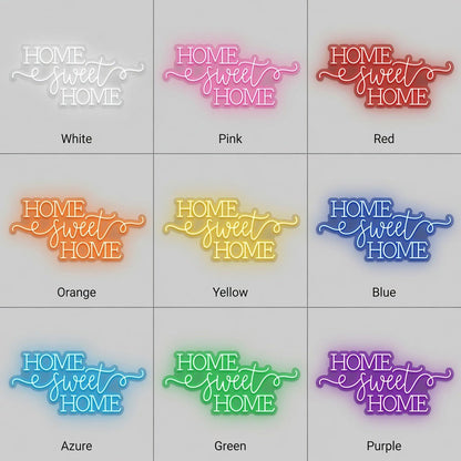 Home Sweet Home LED Neon Sign Home Wall Art - Shineneon