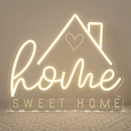 Home Sweet Home LED Neon Sign Wall Art - 01 Original Product Image