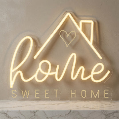 Home Sweet Home LED Neon Sign Wall Art - 02 High-Converting Product Image