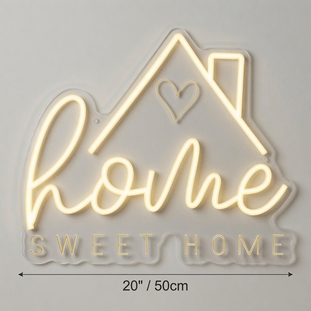 Home Sweet Home LED Neon Sign Wall Art Wall Neon Sign - Shineneon