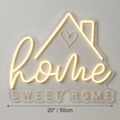 Home Sweet Home LED Neon Sign Wall Art Wall Neon Sign - Shineneon