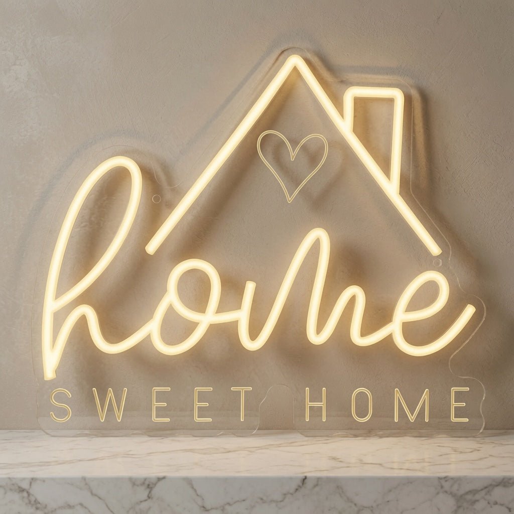 Home Sweet Home LED Neon Sign Wall Art Wall Neon Sign - Shineneon