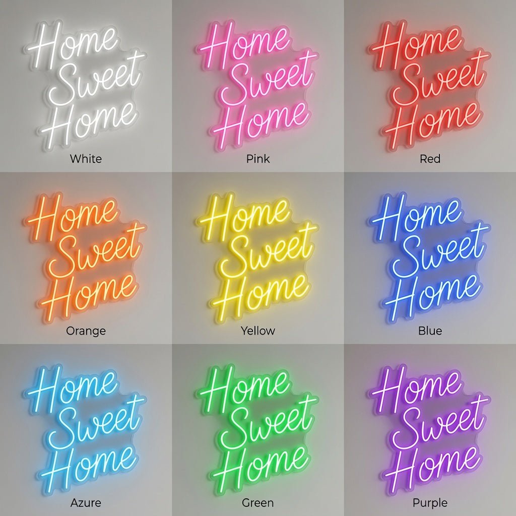 Home Sweet Home LED Neon Sign Wall Neon Sign - Shineneon