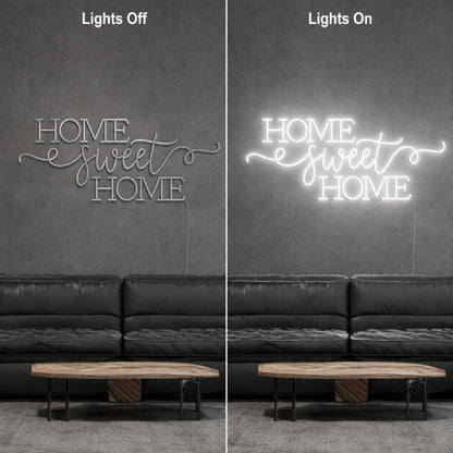 Home Sweet Home Man Cave LED Neon Sign main product image