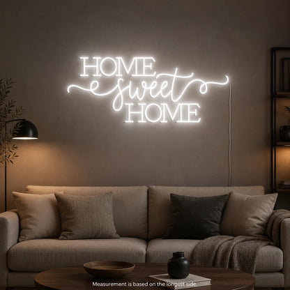 Home Sweet Home Man Cave LED Neon Sign - Shineneon