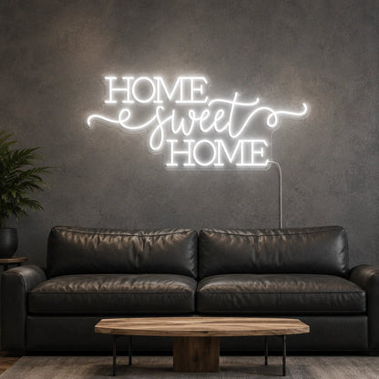 Home Sweet Home Man Cave LED Neon Sign - Shineneon
