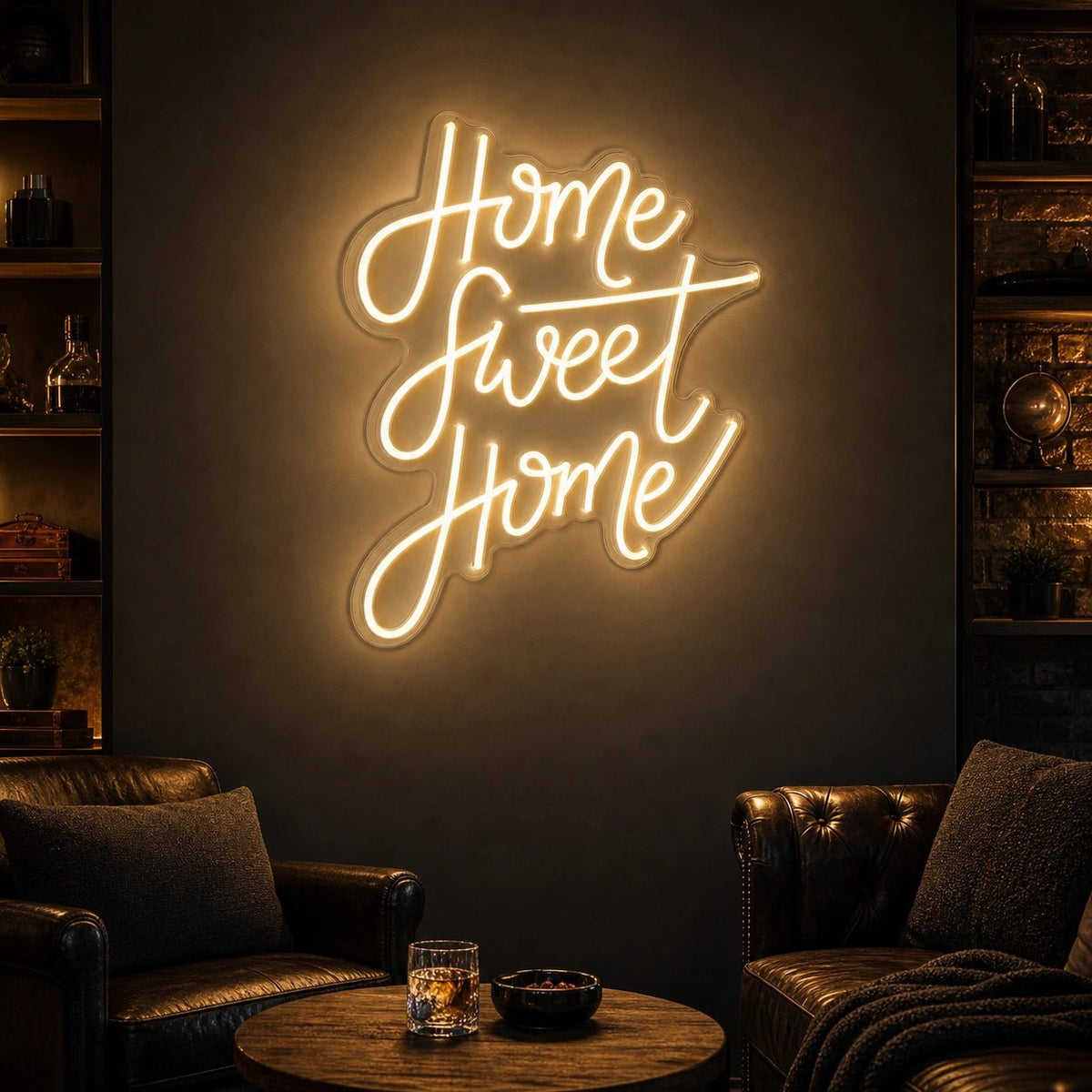 Home Sweet Home Man Cave LED Neon Sign Garage Neon Sign - Shineneon