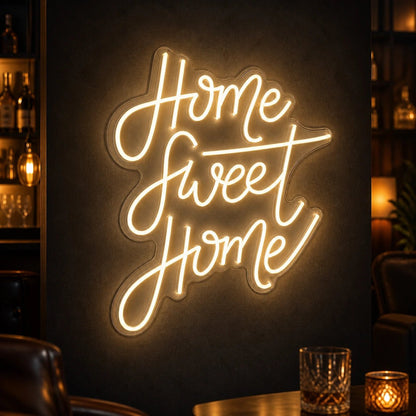 Home Sweet Home Man Cave LED Neon Sign Garage Neon Sign - Shineneon