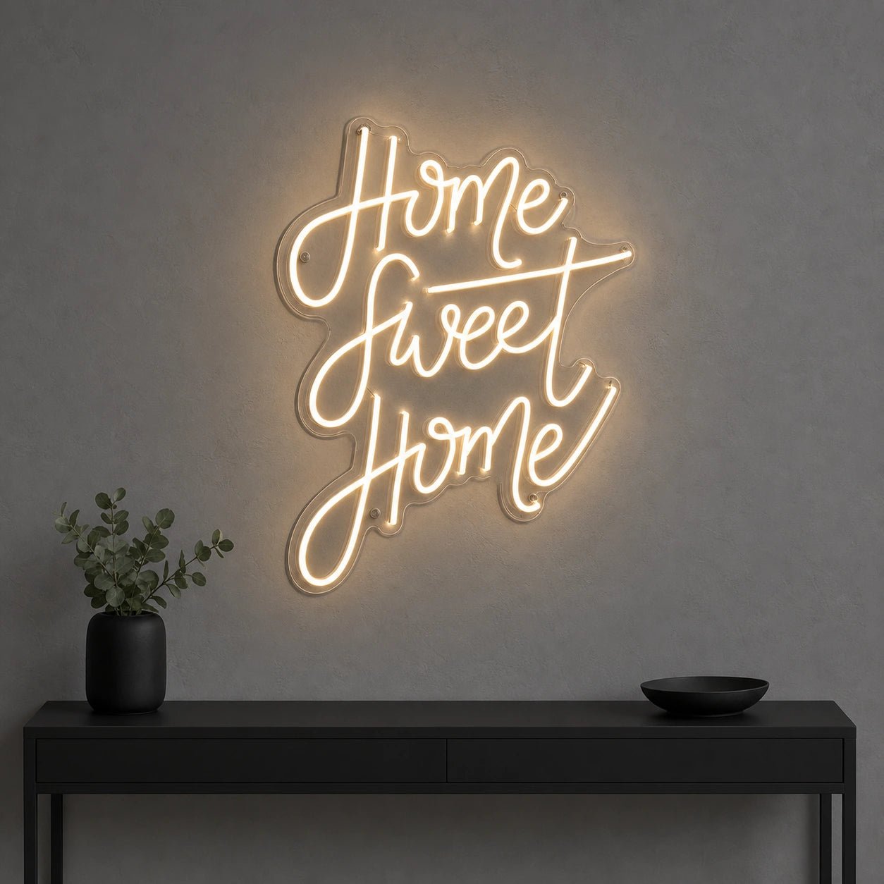 Home Sweet Home Man Cave LED Neon Sign Home Garage Wall Decoration - Shineneon