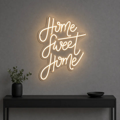 Home Sweet Home Man Cave LED Neon Sign Home Garage Wall Decoration - Shineneon