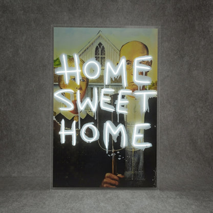 Home Sweet Home Minimal LED Neon Sign - 01 Original Product Image