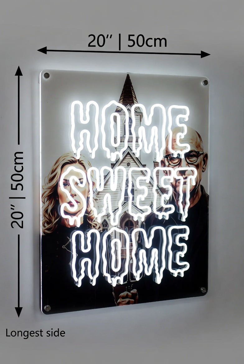 Home Sweet Home Minimal LED Neon Sign - 04 Size Image