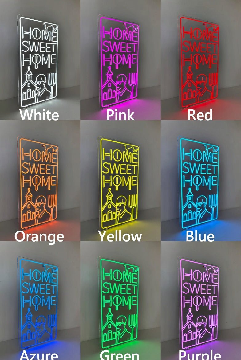 Home Sweet Home Minimal LED Neon Sign - Shineneon