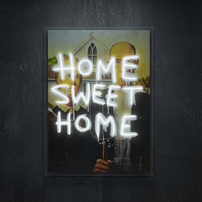 Home Sweet Home Minimal LED Neon Sign Wall Neon Sign - 02 High-Converting Product Image