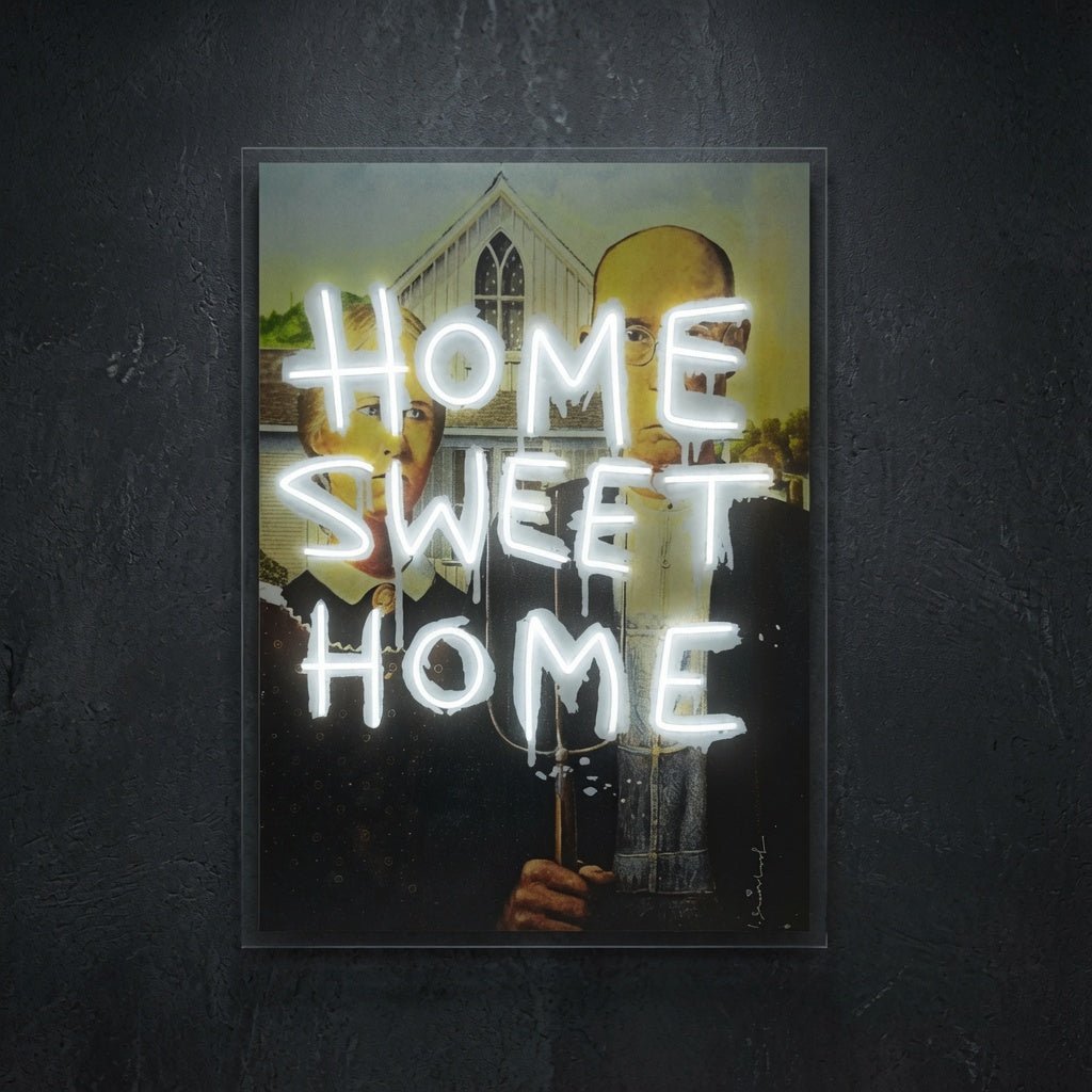 Home Sweet Home Minimal LED Neon Sign Wall Neon Sign - Shineneon
