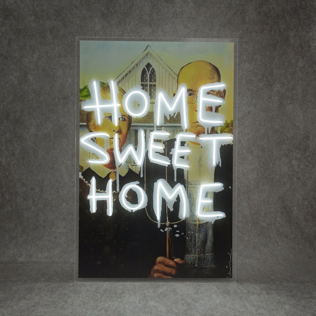 Home Sweet Home Minimal LED Neon Sign Wall Neon Sign - Shineneon