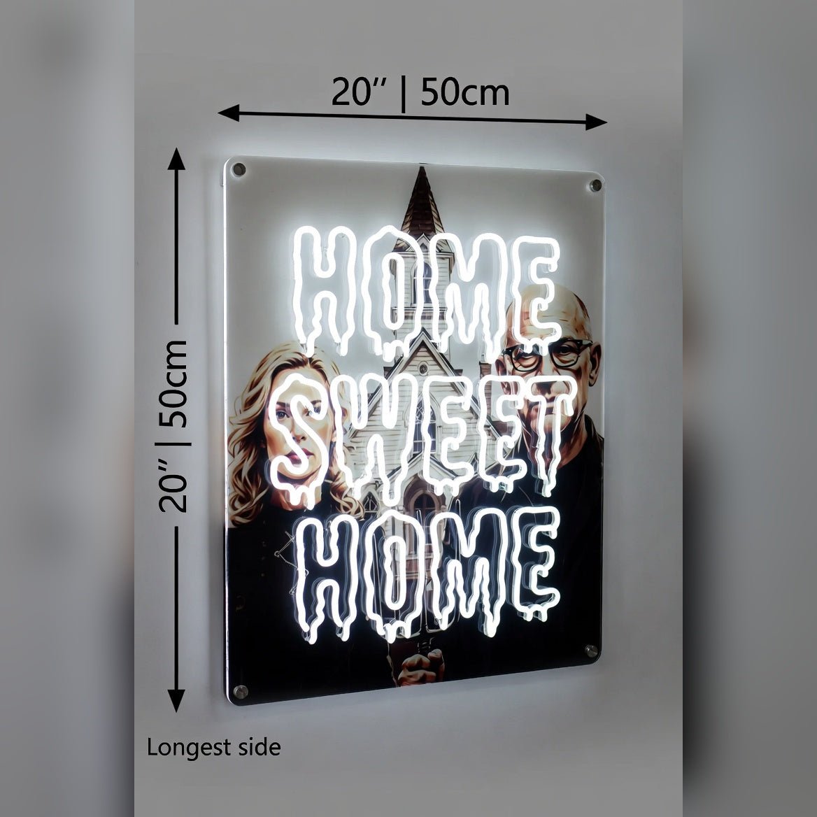 Home Sweet Home Minimal LED Neon Sign Wall Neon Sign - Shineneon