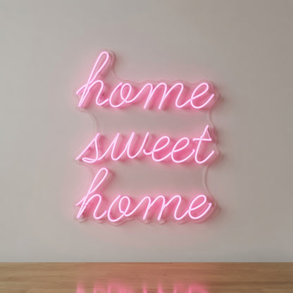 Home Sweet Home Minimal Wall Decor LED Neon Sign Wall Neon Sign - 02 High-Converting Product Image