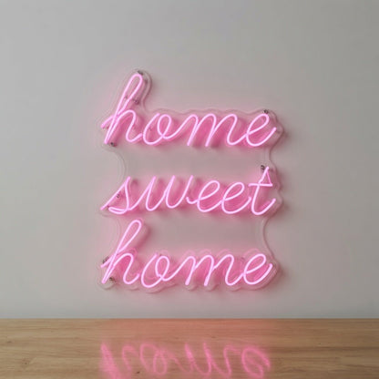 Home Sweet Home Minimal Wall Decor LED Neon Sign Wall Neon Sign - Shineneon