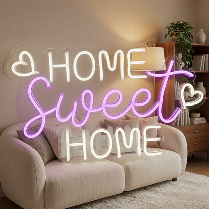 Home Sweet Home Modern LED Neon Sign Wall Neon Sign - Shineneon