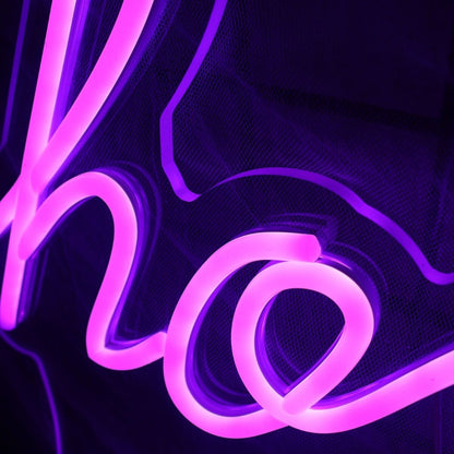 Home Sweet Home Pink Led Neon Sign | Shineneon
