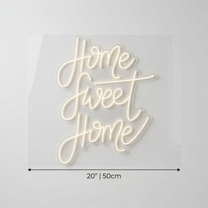 Home Sweet Home Script LED Neon Sign Wall Neon Sign - Shineneon