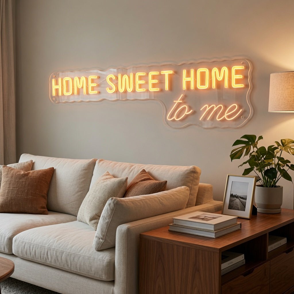 Home Sweet Home To Me LED Neon Sign - Shineneon