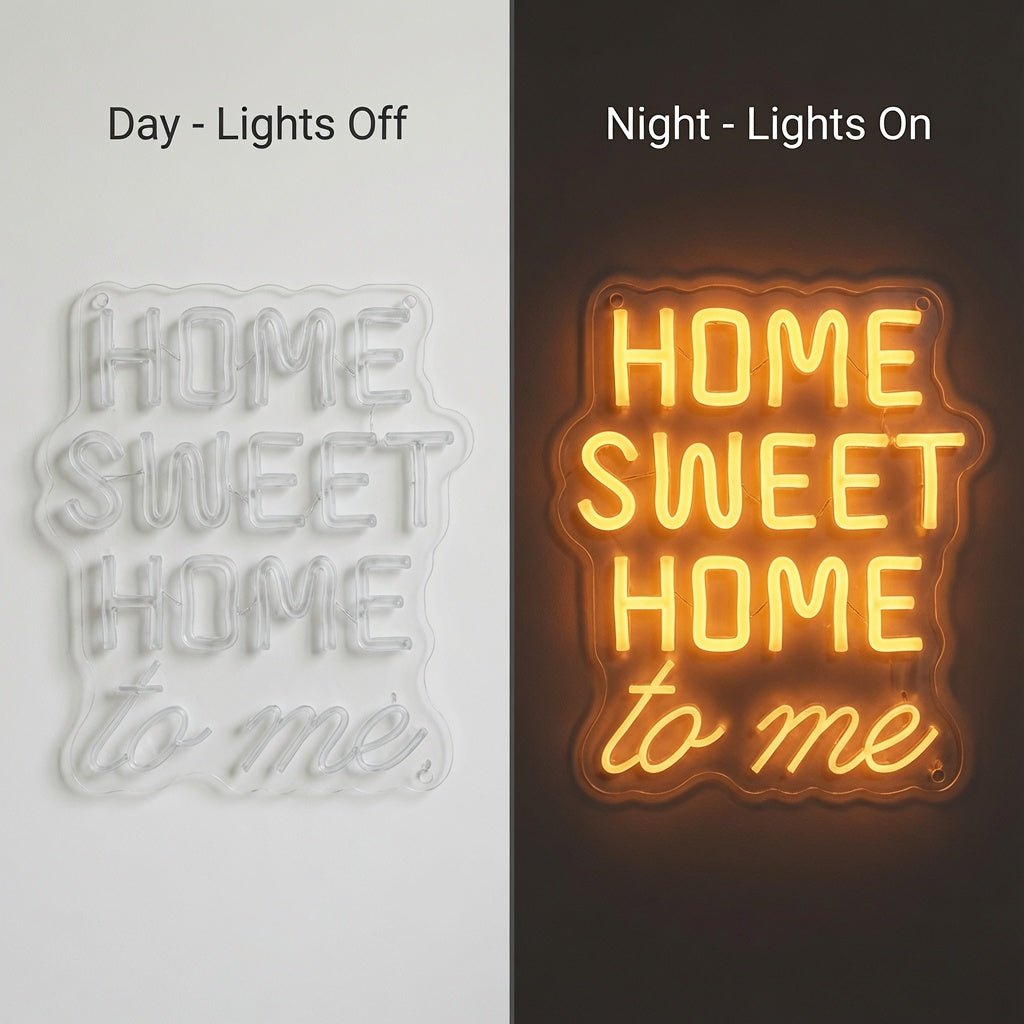 Home Sweet Home To Me LED Neon Sign - Shineneon