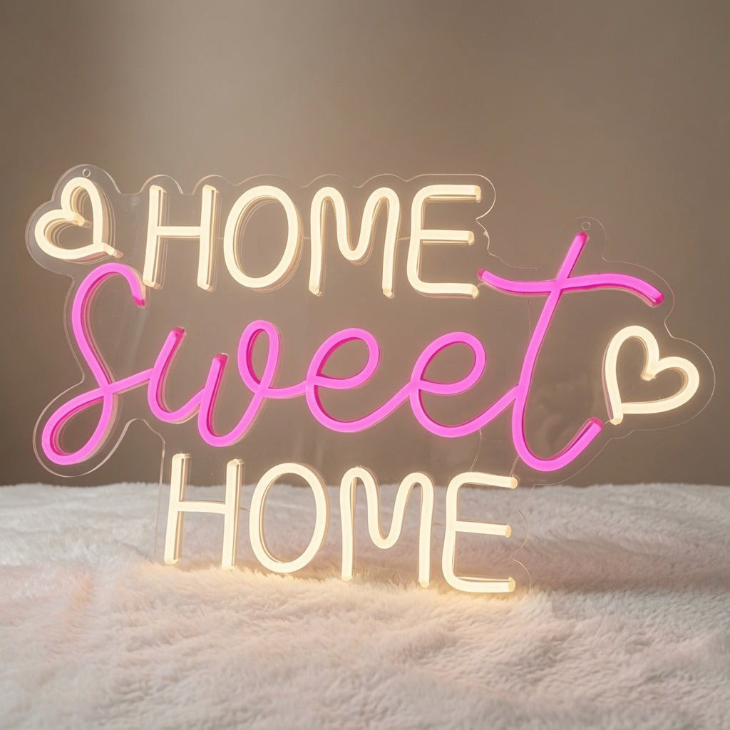 Home Sweet Home Wall Decor LED Neon Sign - Shineneon