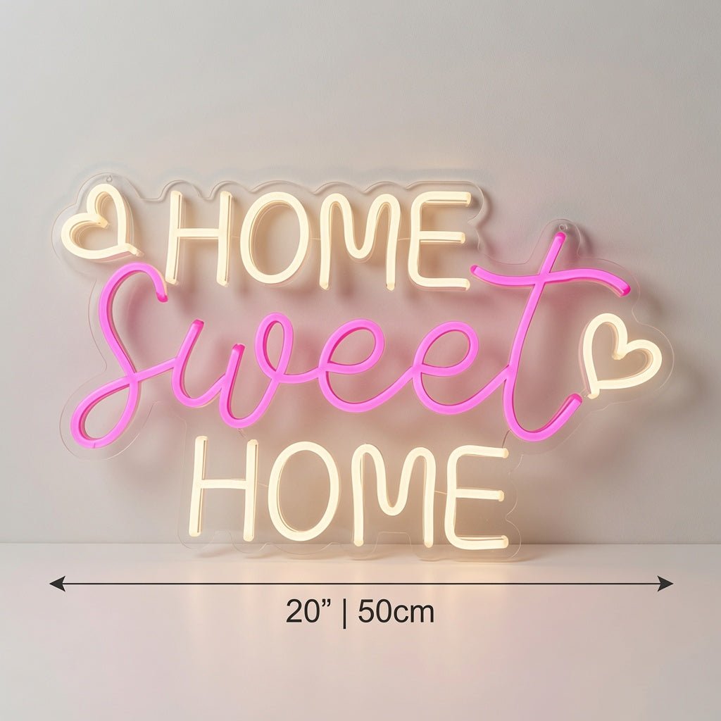 Home Sweet Home Wall Decor LED Neon Sign - Shineneon