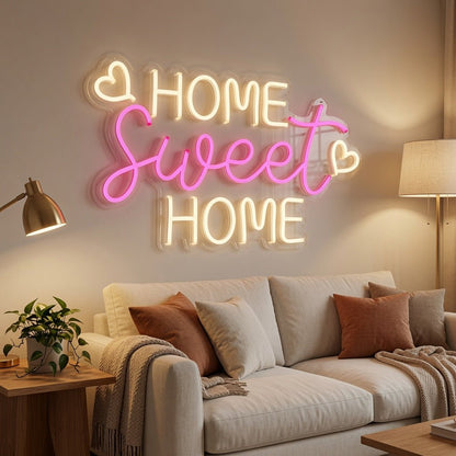 Home Sweet Home Wall Decor LED Neon Sign - Shineneon