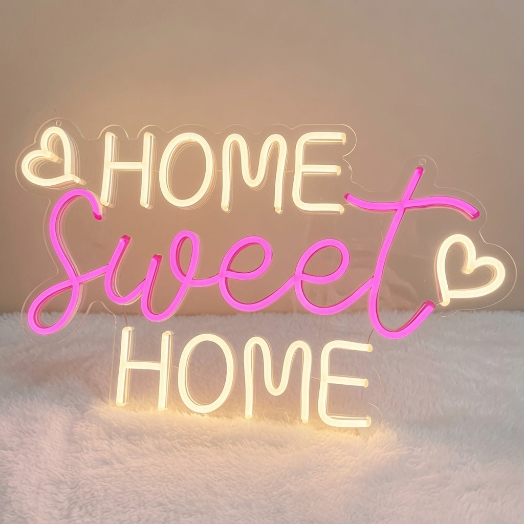 Home Sweet Home Wall Decor LED Neon Sign - Shineneon