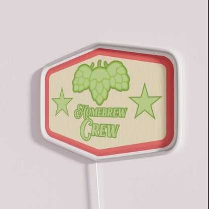Homebrew Crew Badge Rgb Led Neon Sign - Shineneon