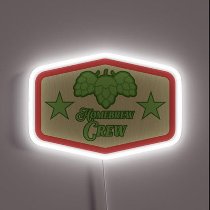 Homebrew Crew Badge Rgb Led Neon Sign - Shineneon