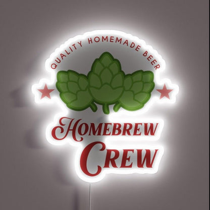 Homebrew Crew Rgb Led Neon Sign - Shineneon