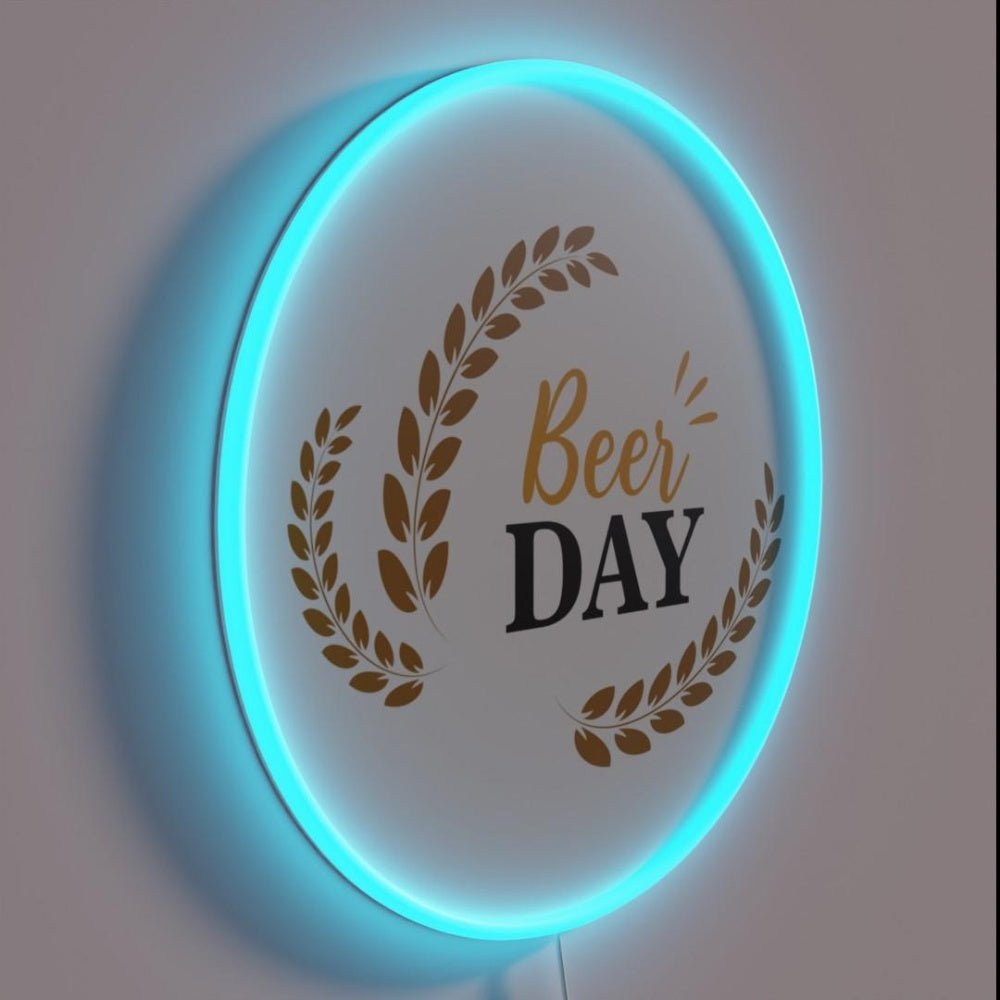 Homebrewer The Brewer Beer Day Beer Lover Rgb Led Neon Sign - Shineneon