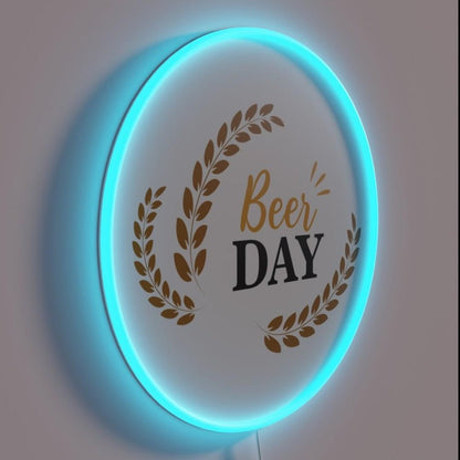 Homebrewer The Brewer Beer Day Beer Lover Rgb Led Neon Sign - Shineneon