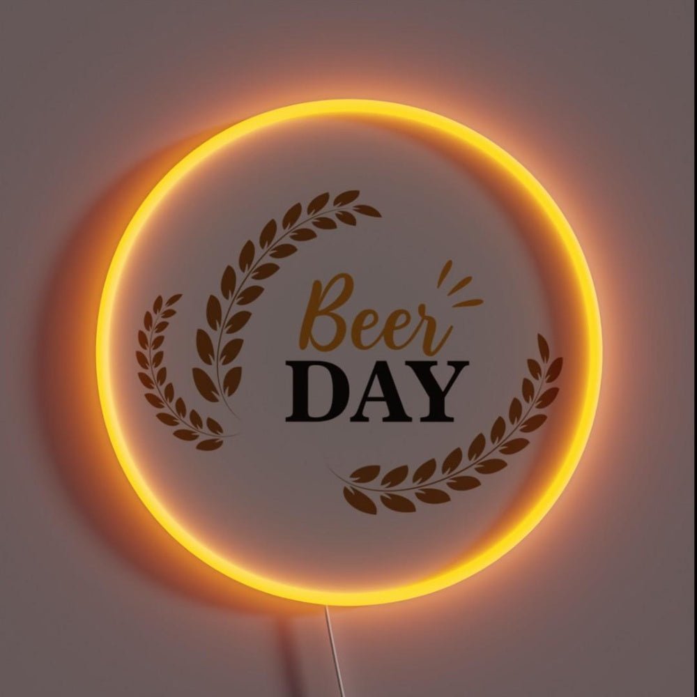 Homebrewer The Brewer Beer Day Beer Lover Rgb Led Neon Sign - Shineneon